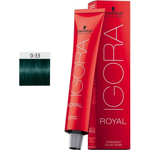 Schwarzkopf Igora Royal 0.33 Saç Boyası Teknik Renkler 60ml