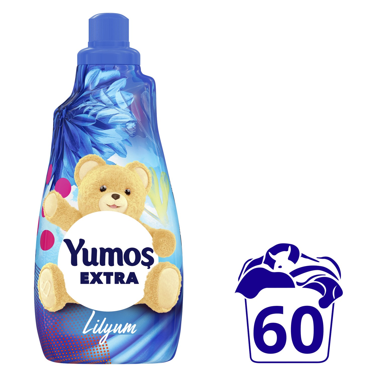 Yumoş Extra Konsantre Çamaşır Yumuşatıcısı Lilyum 1440 ml. 60 Yıkama