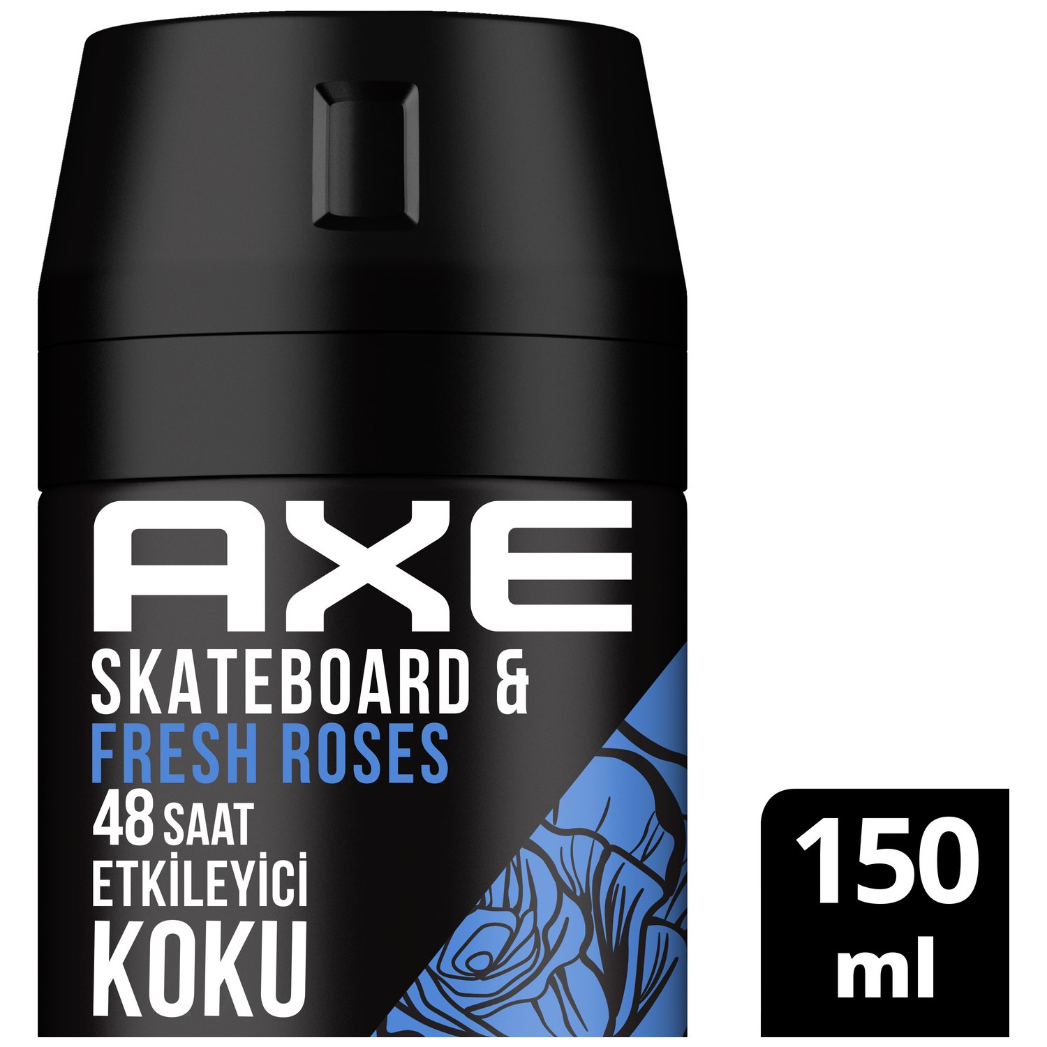 Axe Skateboard & Fresh Roses Erkek Deodorant Sprey 150 ml.