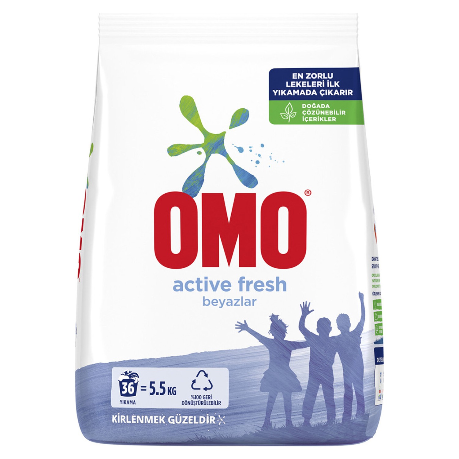 Omo Active Fresh Beyazlar 5,5 Kg.