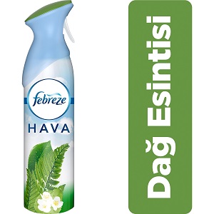 Febreze Hava Ferahlatıcı Sprey 300 ml Oda Kokusu Dağ Esintisi