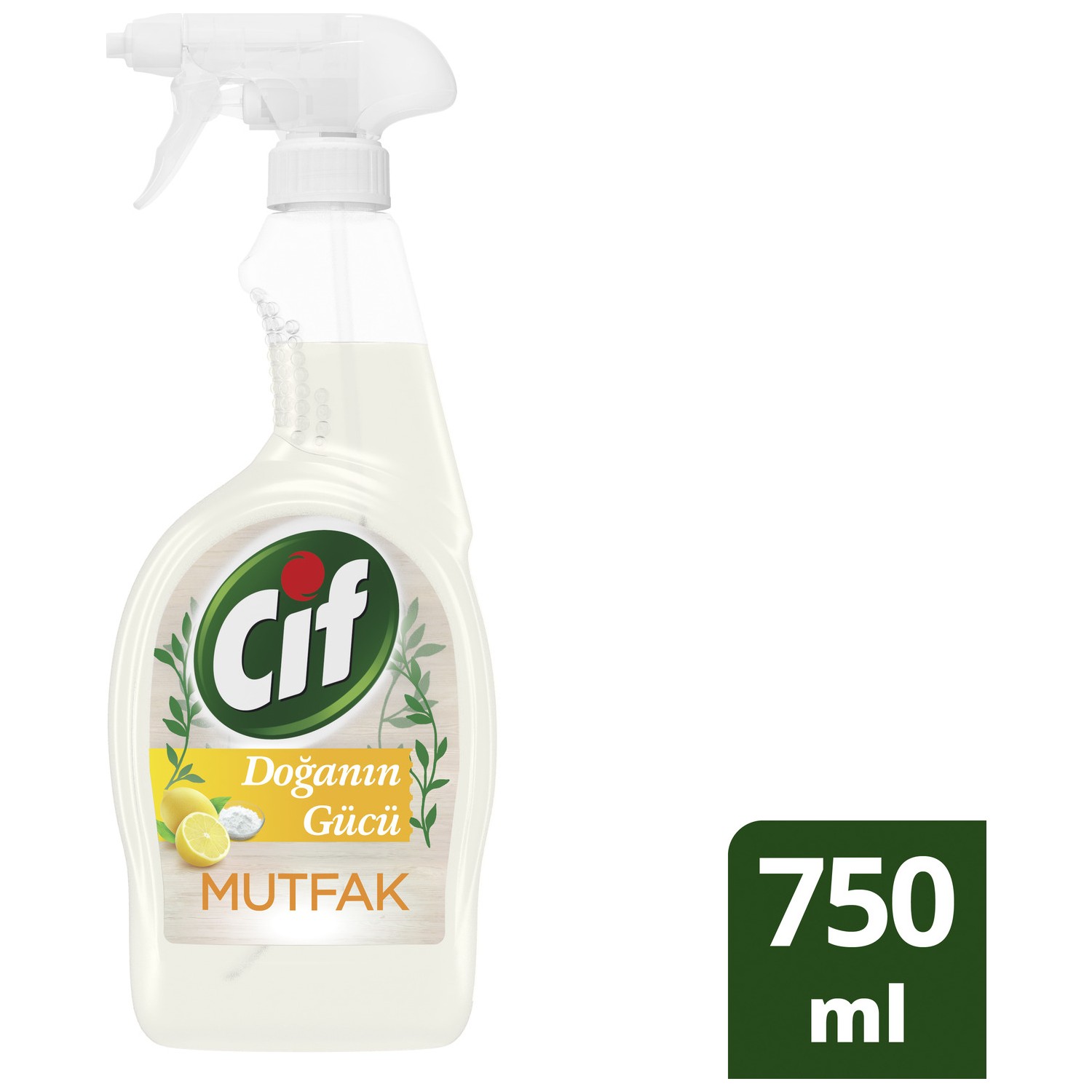 Cif Sprey Temizleyici Doğanın Gücü Mutfak 750 ml.