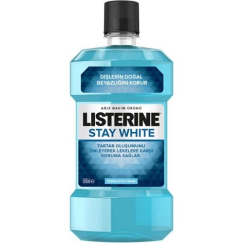 Listerine Stay White Ağız Bakım Suyu 500 ml