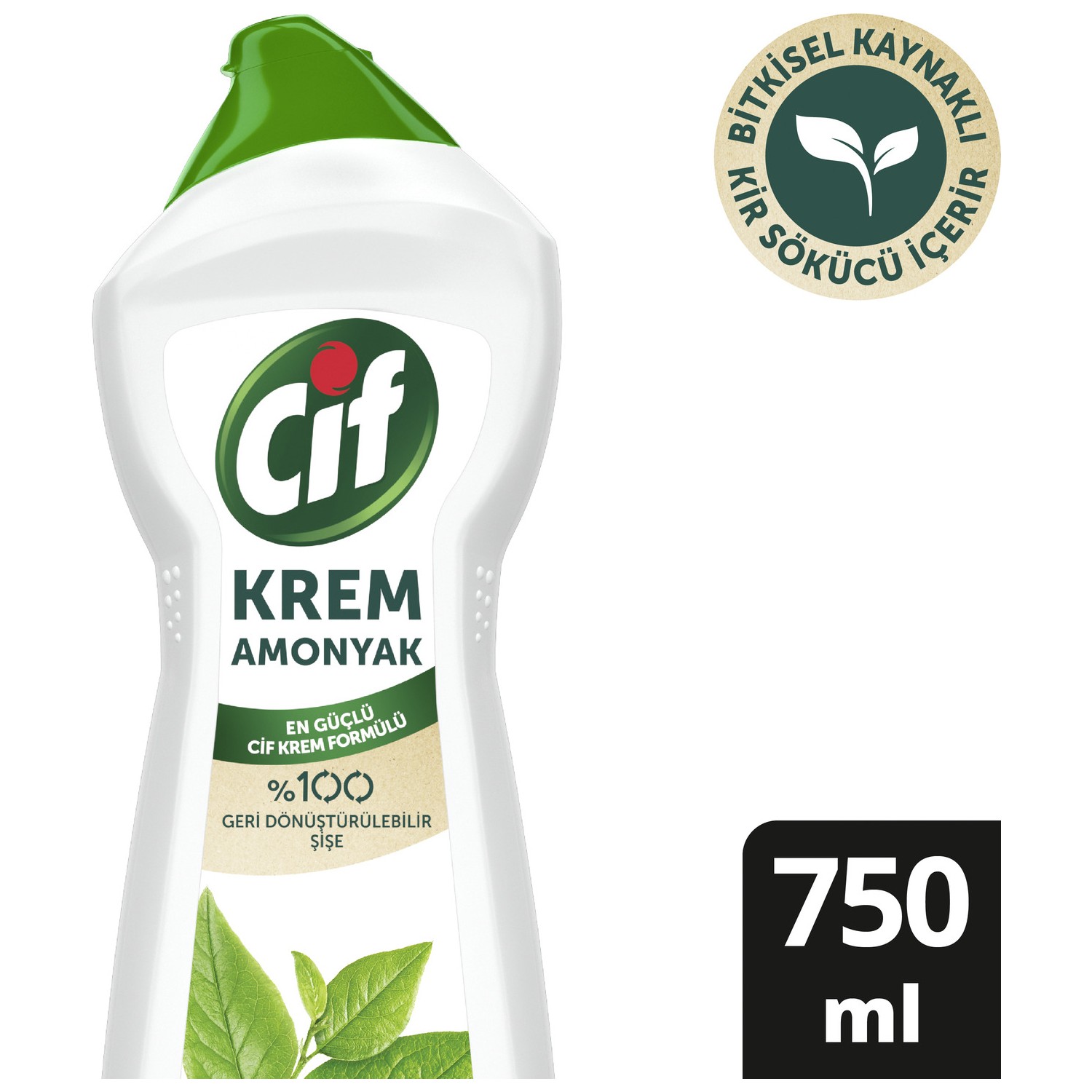 Cif Krem Yüzey Temizleyici Amonyaklı 750 ml.