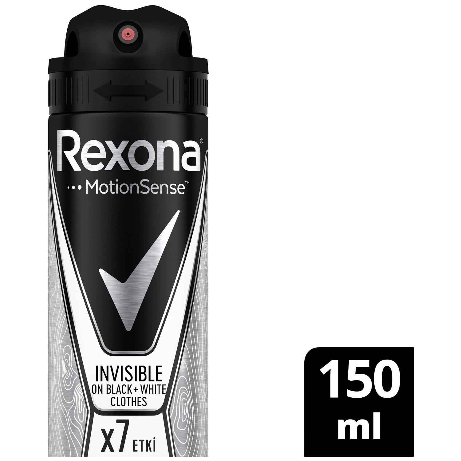 Rexona Men Erkek Anti-Perspirant Black White Sprey Deodorant 150 ml.