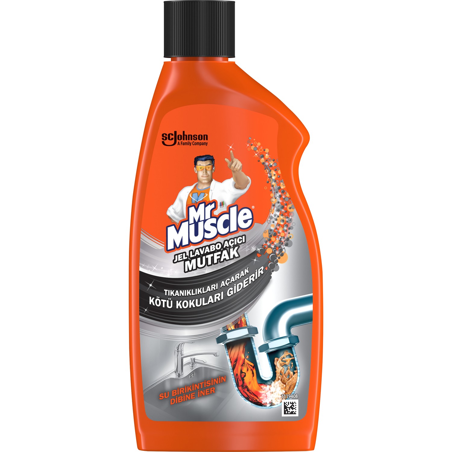 Mr Muscle Jel Lavabo Açıcı Mutfak 500 ml