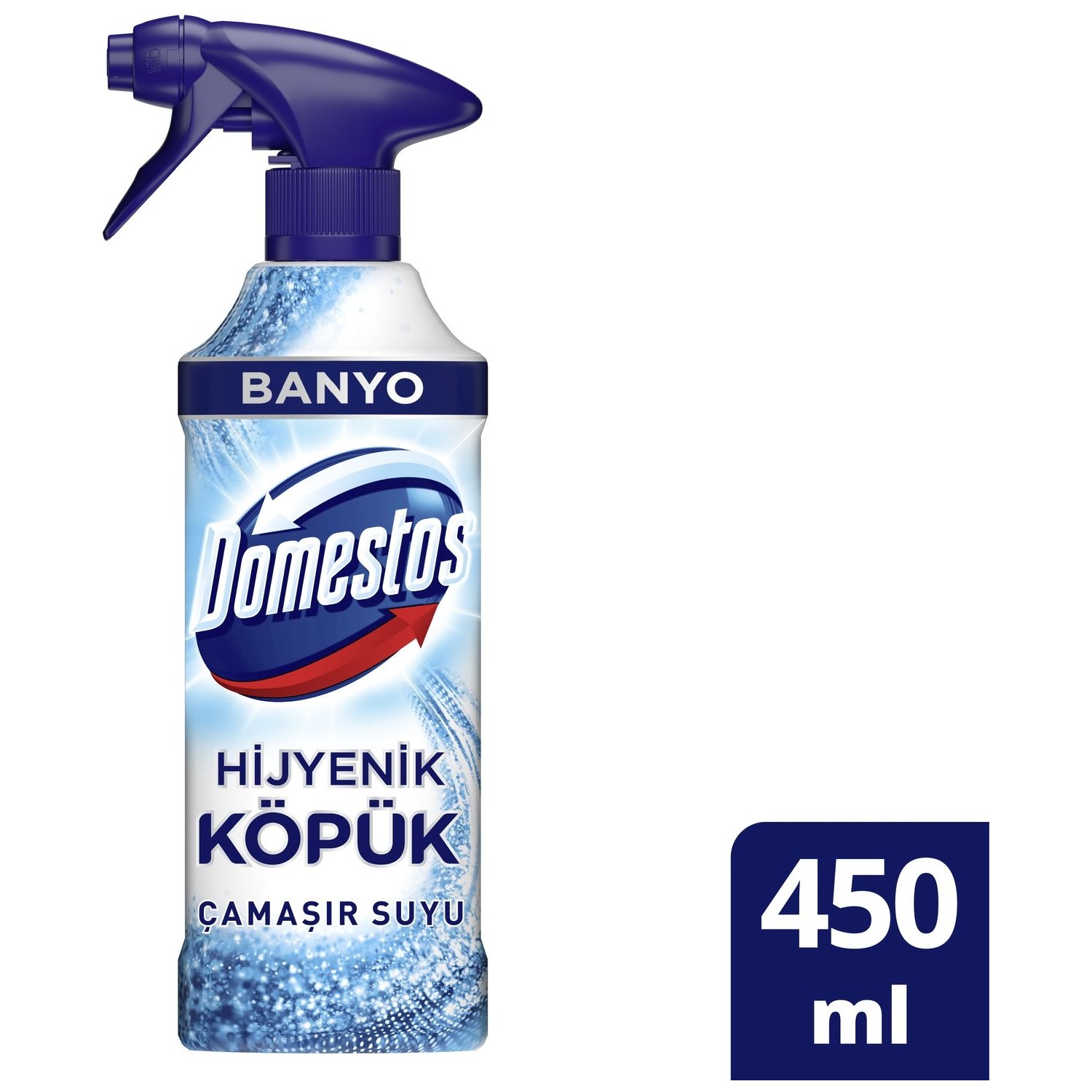 Domestos Hijyenik Köpük Çamaşır Suyu Sprey Banyo Kutup Ferahlığı 450 ml.